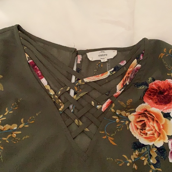 Women’s Entro blouse size M - Picture 3 of 6
